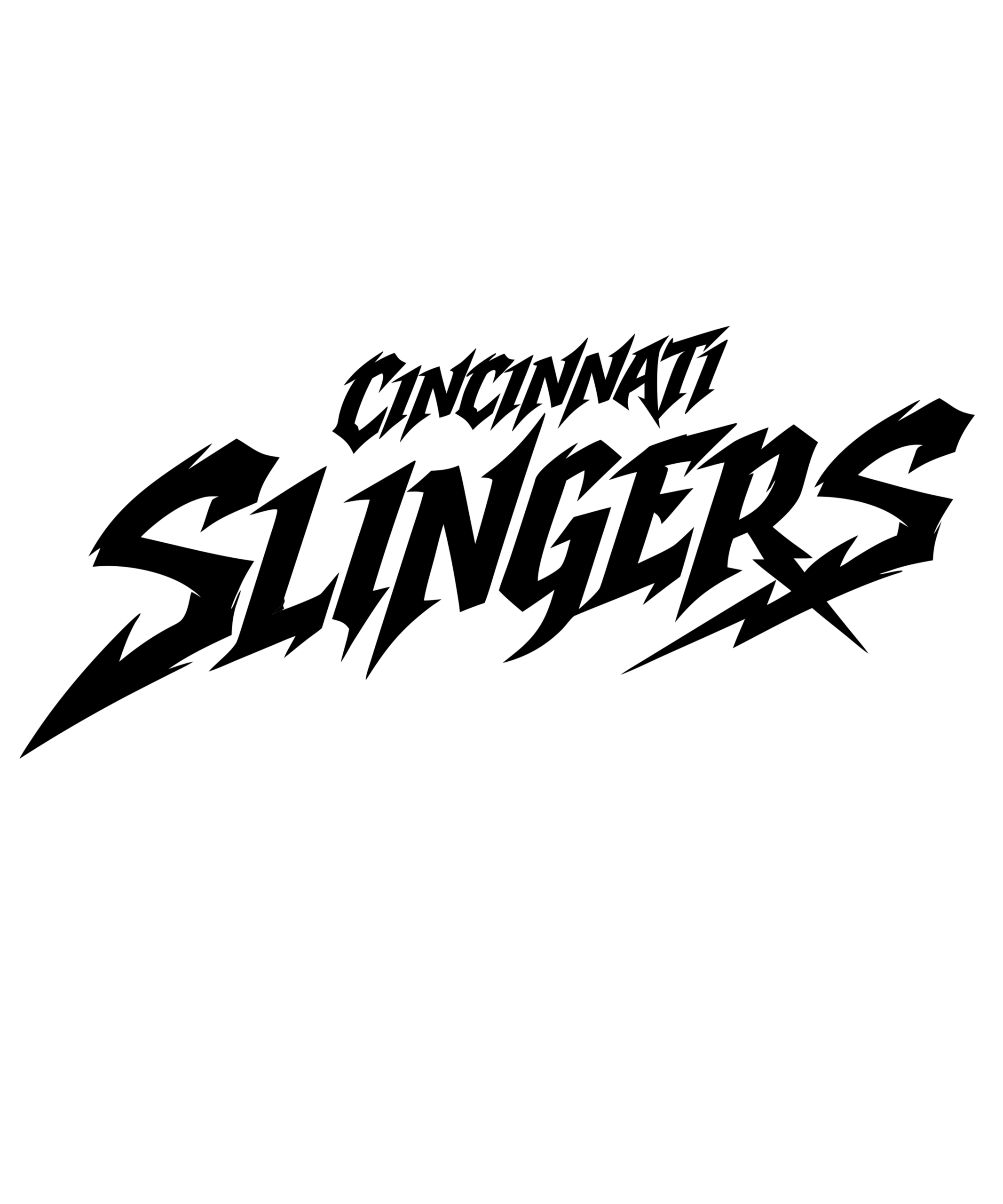 Cincinnati Slingers Wordmark